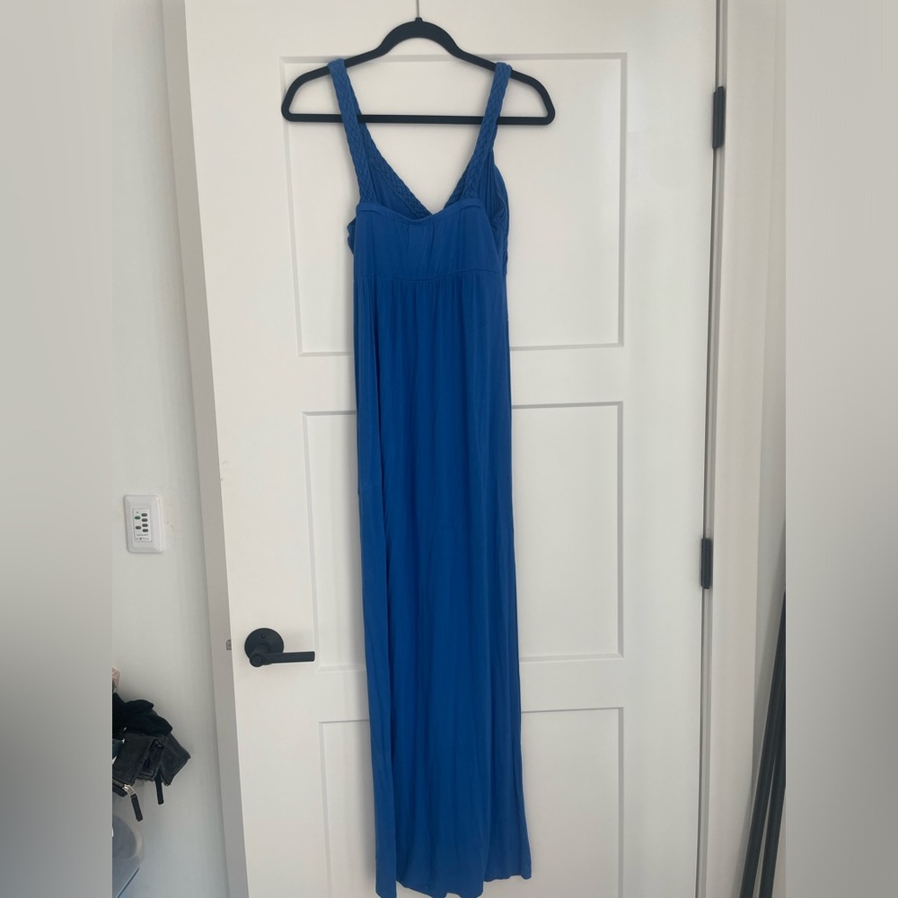 Even Maxi Dress, Small, Blue